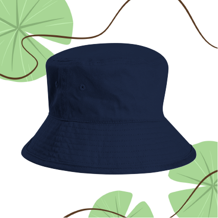 Cappello da Pescatore con Logo Ricamato