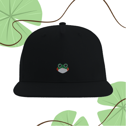 Berretto Snapback con Logo Ricamato