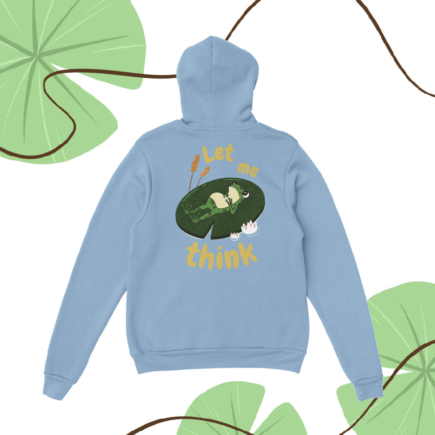 Felpa Unisex “Let Me Think” - Felpa  per Gente che Pensa (o Finge)