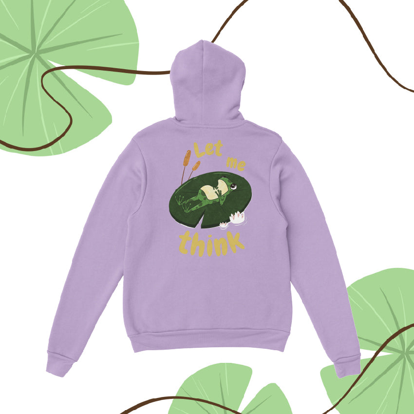 Felpa Unisex “Let Me Think” - Felpa  per Gente che Pensa (o Finge)