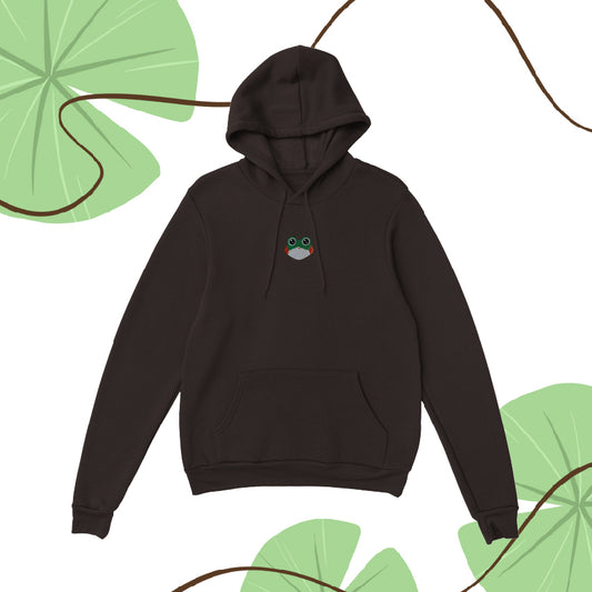 Felpa con Cappuccio – Logo Ricamato