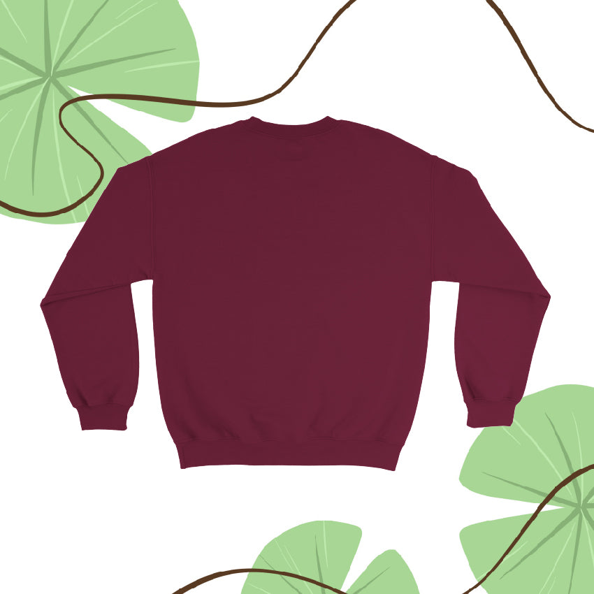 Felpa Unisex con Logo Ricamato