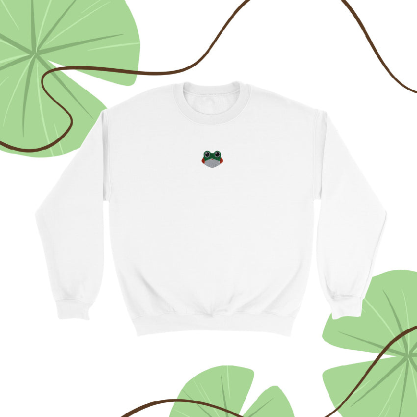 Felpa Unisex con Logo Ricamato