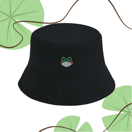 Cappello da Pescatore con Logo Ricamato
